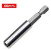 Release Magnetic Extension Power Tools Screwdriver Hex Shank Extender Rod Socket Drill Bit Holder