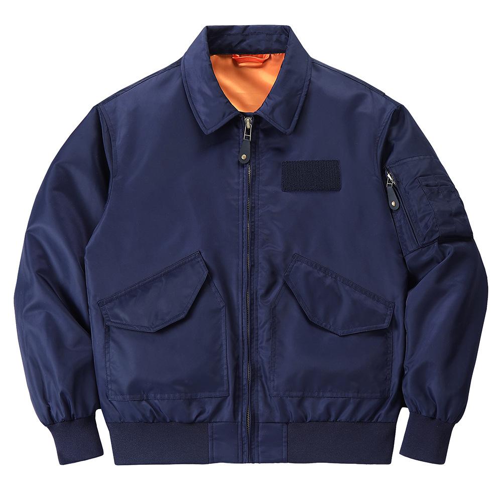 

Мужская куртка-бомбер свободного кроя для отдыха, весенне-осенняя, спортивная, для улицы, с лацканами, короткая куртка для тренировок 4XL