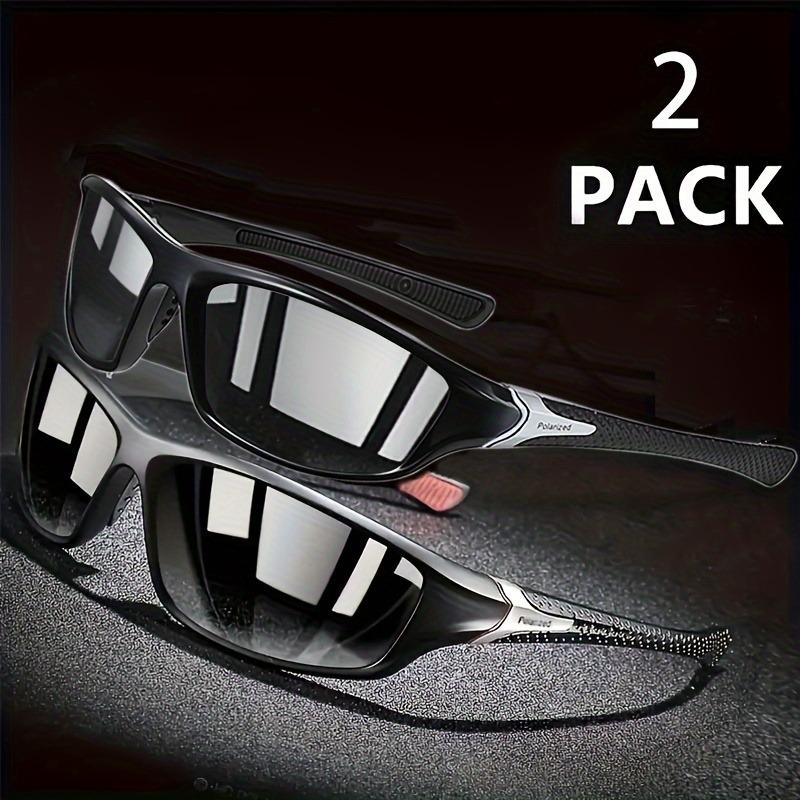 Fashion Polarized Sports Sunglasses, Retro Sunglasses, Men's and Women's Fishing and Cycling Glasses