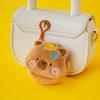 Bag Pendant Capybara Plush Purse Bag Zipper Capibara Earphone Case  Travel