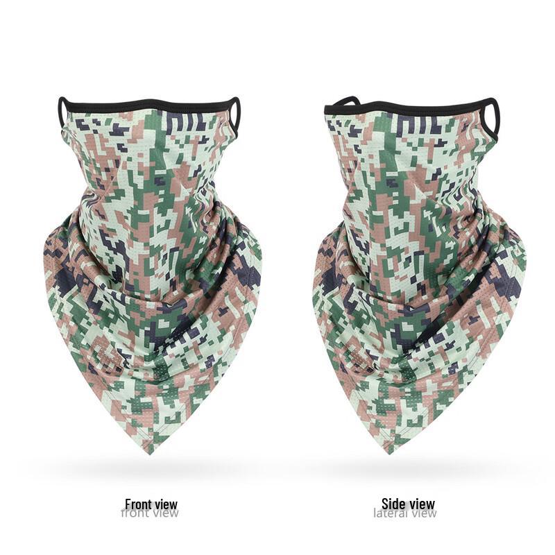 Tactical Camouflage Breathable Earloop Neck Gaiter