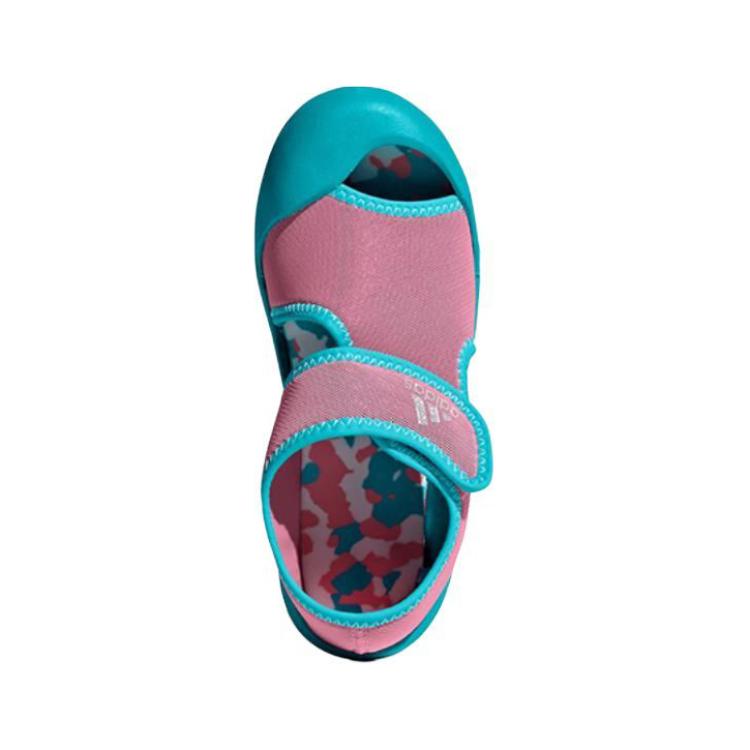 Adidas Altaventure Synthetic Leather Slip Resistant Children's Sandals Pink Blue Children Aged 3 7 Years Old BY2237