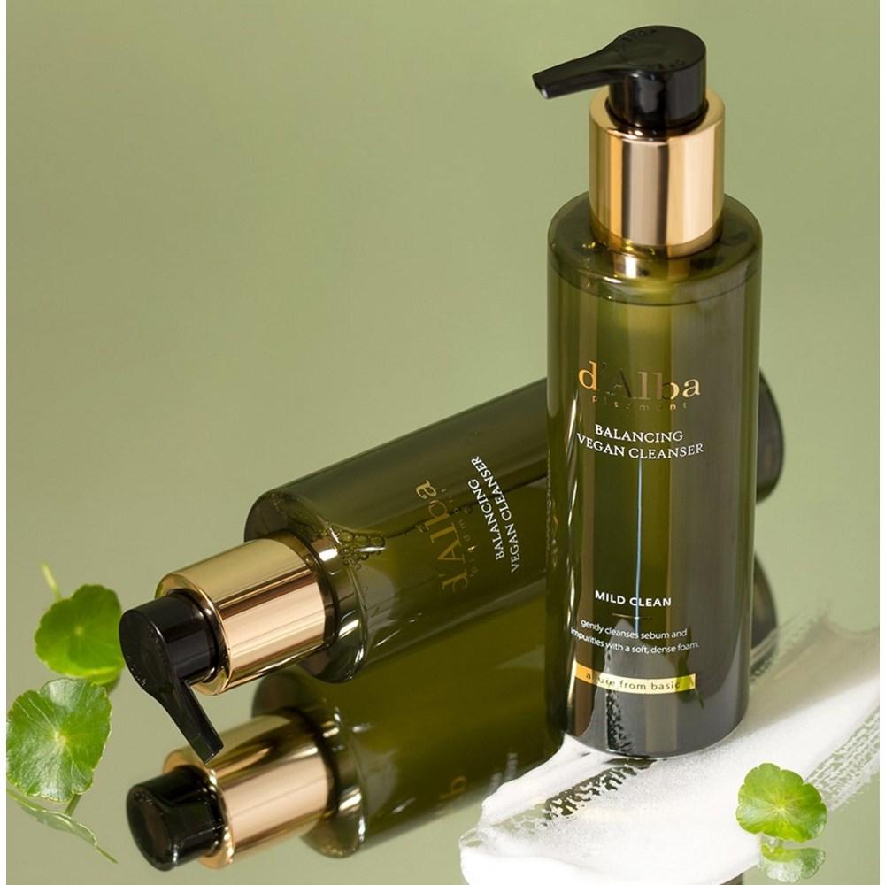 d'Alba Mild Skin Balancing Vegan Cleanser, 200ml, 2 units