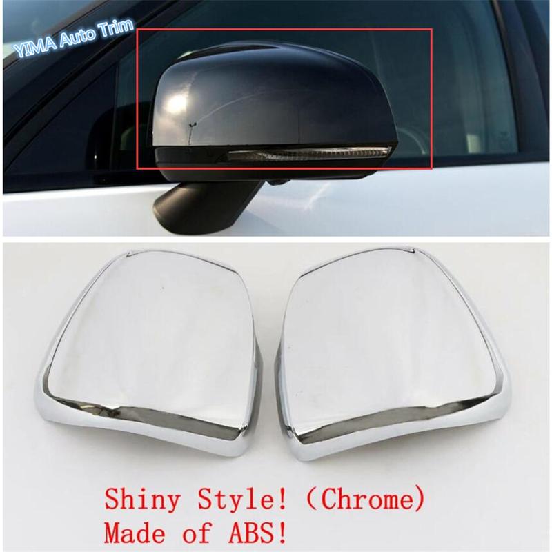 Shiny / Carbon Fiber Auto Styling Wing Case Rearview Mirror Protector Shell Cover Trim For VOLVO XC40 2018 - 2024 Accessories