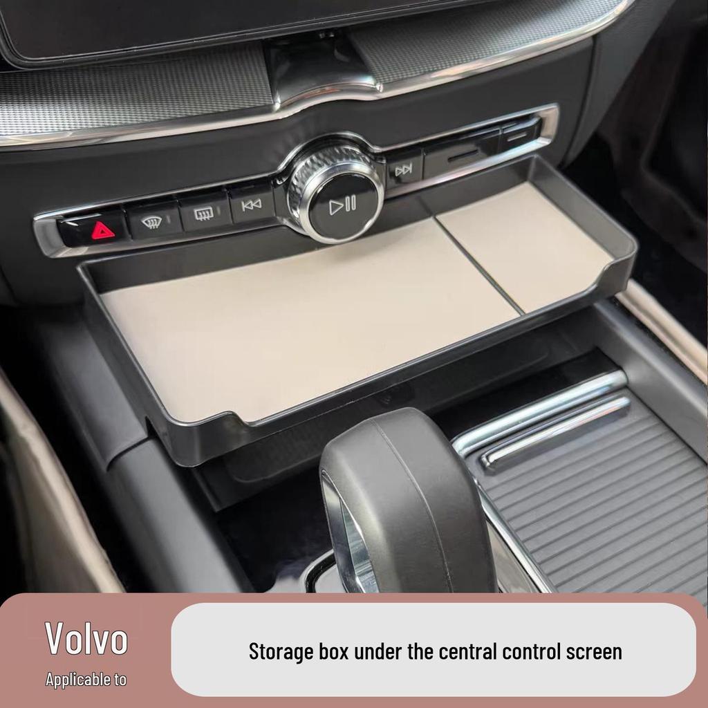 Accessorio Vano Portaoggetti Inferiore Schermo Console Centrale per Volvo XC60/S60/V60