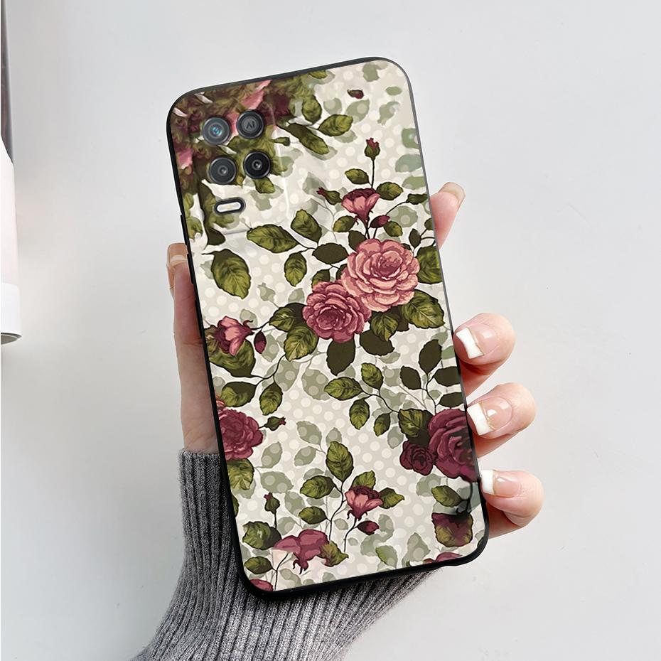 For Realme Narzo 30 5G Case Narzo30 RMX3242 Silicone TPU Cartoon Soft Phone Case For Ralme Narzo 30 5G Cover Coque Bumper Fundas