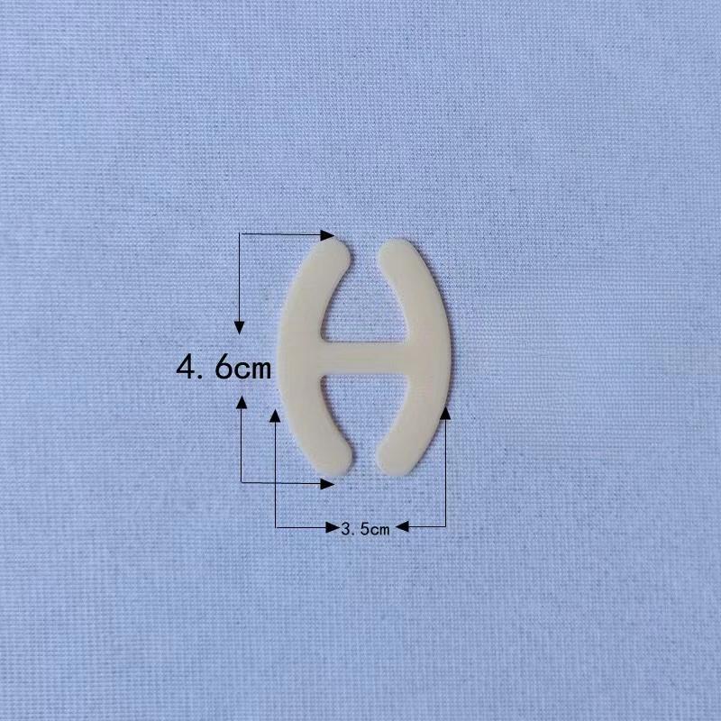 Unsichtbarer BH Rutschfeste Schnalle Schulterträger, Unterwäsche-Zubehör, Überkreuz-Rutschfest, Unsichtbarer Fixator, Verschiedene Formen von Clips