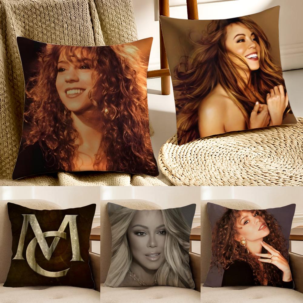Singer MMariah Carey Cushion Cover Pillowcase Antidustmite living Room Sofa Decor Cushion Room