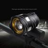 Usb Rechargeable 300Lm Xm-L Led Bicycle Light Bike Front Headlight