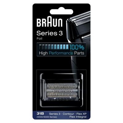 Pachet Combinat Lamă Plasă Aparat de Ras Lamă Interioară Negru 31B Original Braun de Peste Hotare (F/C31B Produs) [Produs]