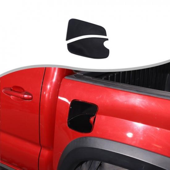 Glossy Piano Black Fuel Cap Fuel Cap Sticker Exterior For Toyota Tacoma 2016-22