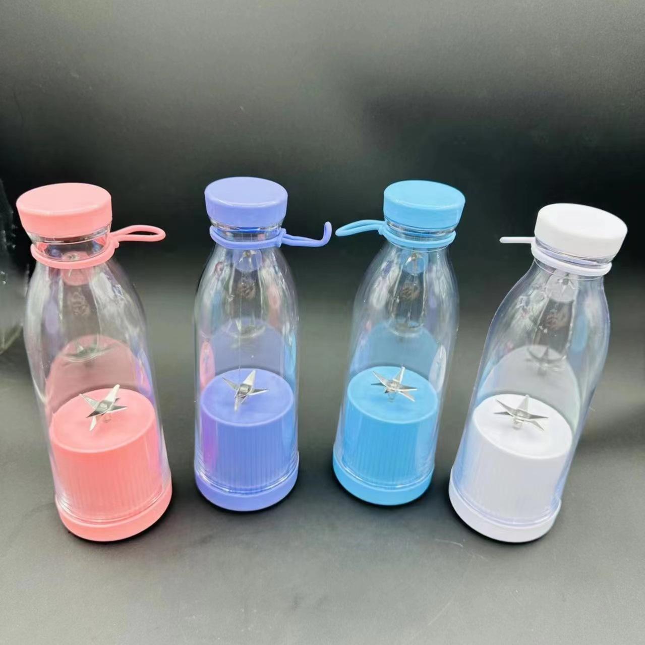 

Portable Rechargeable Electric Juicer Cup, Cute Manual Wine Bottle with Small