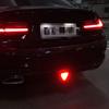 12V Car F1 Style Triangle Red LED 3rd Rear Bumper Tail Stop Strobe Light Universal Car Center Brake Lights Accessories