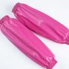 Thick Wear-Resistant Waterproof PU Leather Arm Sleeves for Adults - Oil-Proof Dishwashing and Kitchen Cuffs, Plus Size Available.
