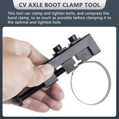Drive Shaft Clamping Tool Dust Cover 09521-24010 Drive Shaft CV Boot Clamp Tool Car Replacement For Toyota Lexus Removal Tool