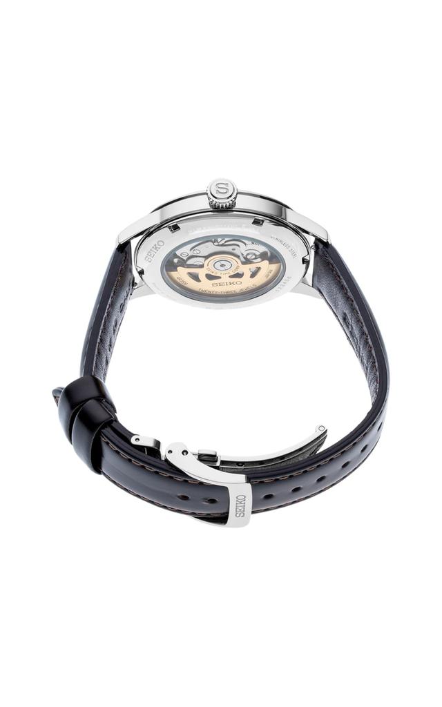 Seiko SRPD37 Presage Stainless Brown Men's Watch, Brown, 40.5mm, Steel,
