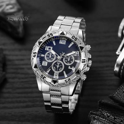 Men Business Watch Luxury Alloy Strap 3 Hand Minimalist Metal Male Dress Quartz Watch Fashion Jewelry Birthday Gift