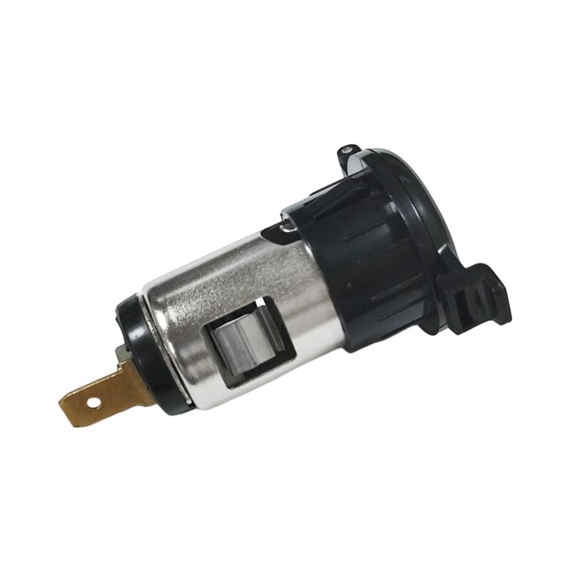 Replacement 12V-24V Power Outlet Socket Cigarette Socket Outlet with Waterproof Cover Auto Accessories