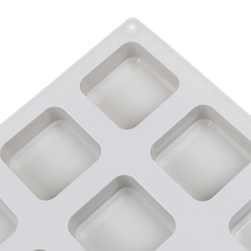 9 Cavity Square Silicone Soap Molds Soap Craft Diy Soap Making Chocolate Mold
