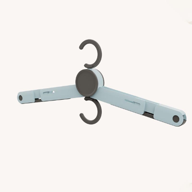 Travel Folding Clothes Hanger Portable Multi-Functional Clothes Hanger With Clip Bold Clothes Drying Rack Hanging Shoe Rack