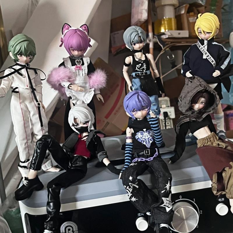 Genuine Zack Blind Box Event Series 1/8 Bjd Boy'S Knuckle Action Figure Poseable Joint Mobility Toy Gifts Anime Collector Model