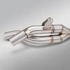 YZF-R1 Stainless Steel Double Outlet Exhaust Mid-Pipe for 2007-2008 Motorcycle Modification