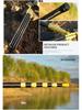 A1R Short Handle High Carbon Telescopic Landing Net Pole (2.1-8m) - Ultra-light, Hard, Portable Big Fish Net