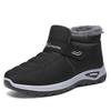 Men's Cotton Shoes Winter New Plush Warm Comfort Wear-resisting Snow Boots Anti Slip Mountaineering Shoes Platform Sneakers