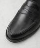 Nano Universe Rain Comfort Size 27 Shoes, Men's Loafers, 010, Black, 668-5233202