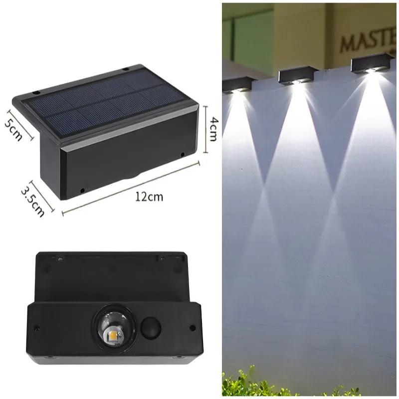 

Solar LED Lights Outdoor Decor Solar Wall Lamp Super Bright Waterproof Led Sensor Light for Garden Yard Decorations Sunlight 1PCS