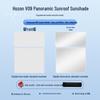 Fits 23-Model V09 Sunroof: Heat Insulation, UV Protection, Privacy, Opaque Sunshade.