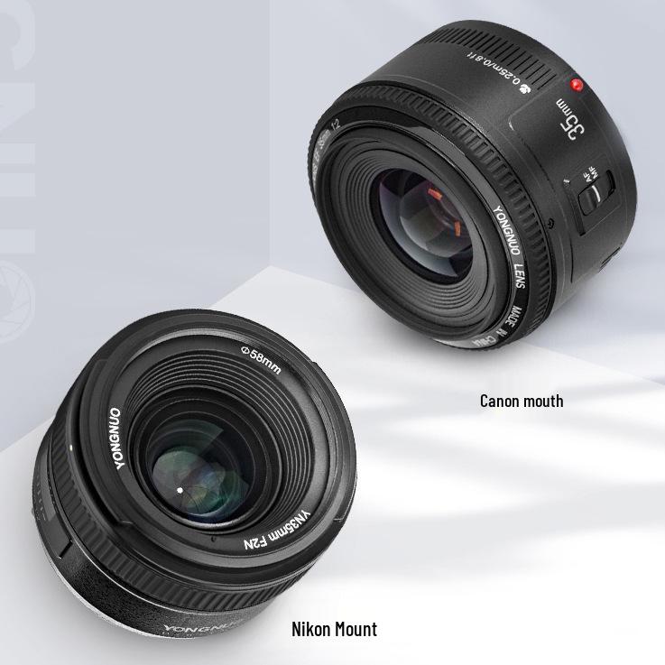 Yongnuo 35mm F2 Wide-Angle Prime Lens