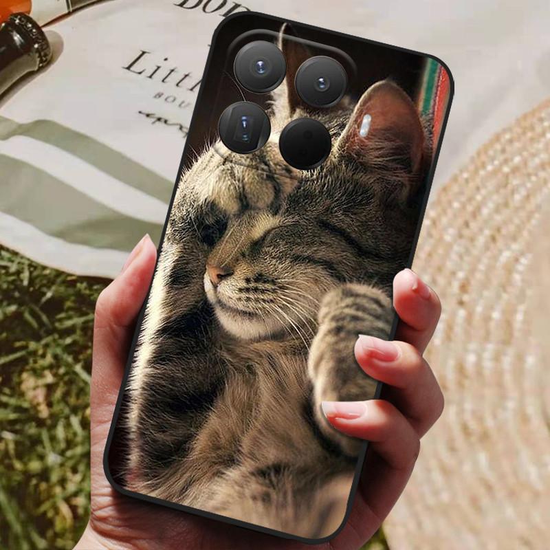 Für Xiaomi 15T Pro Hülle 15TPro Cover Funda Luxus TPU Stoßfest Cartoon Silikon Handyhülle Für Xiaomi 15T Pro Coque 6.83"