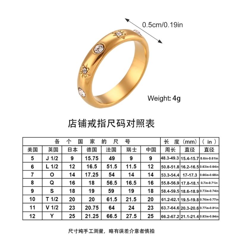 Metal Rings Fashion Dating Jewelry Stainless Steel Texture Comfortable Rings for Adding a Touch of Color to Any Look