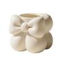 Cute 3D Printed Storage Box Creative Multi-function Bow Pen Holder Sweet Flower Vase Desktop Organizer Vanity Organizer