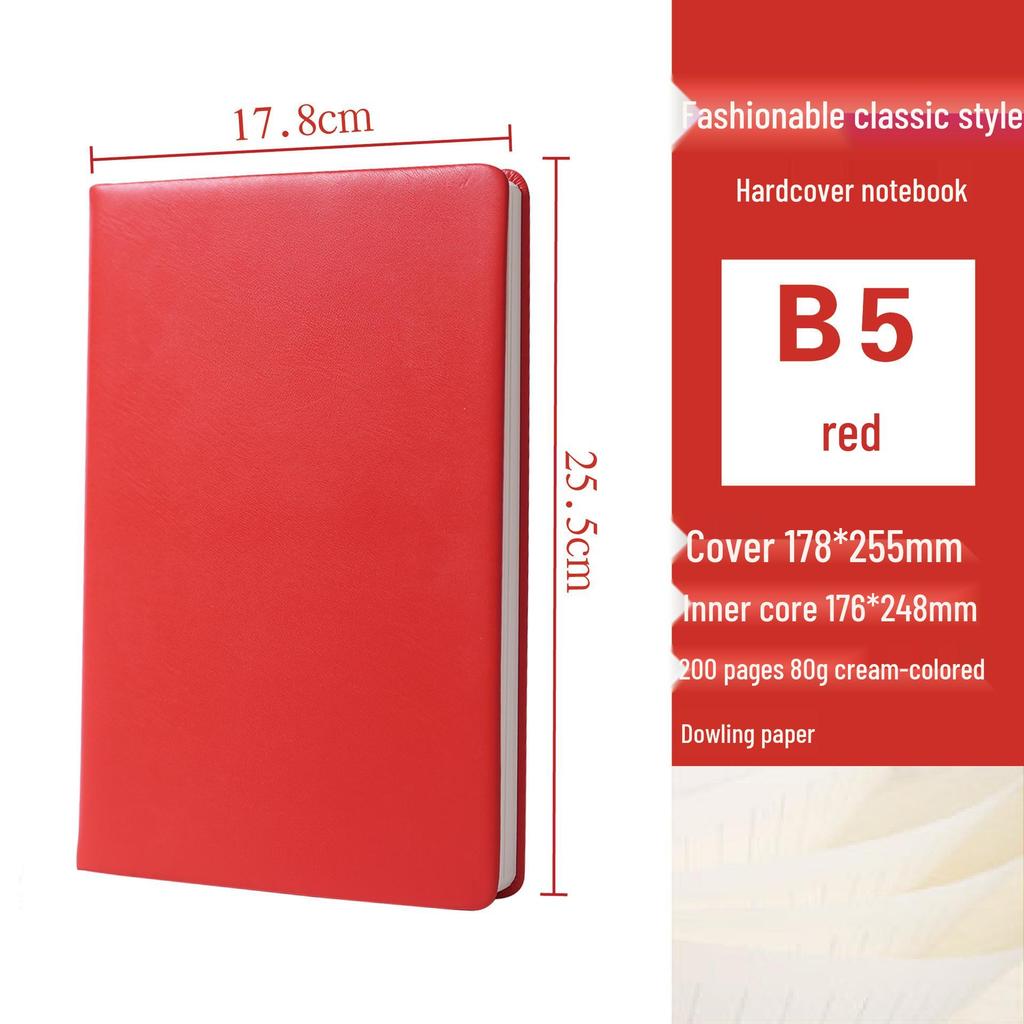 Korean Style Leather Cover Creative Diary Notebooks - Set of 5