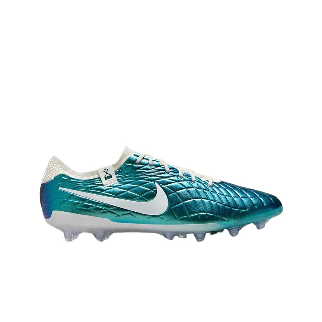 Nike Tiempo Emerald Legend 10 Elite Ag Pro Tmavě atomově modrá Plachetnicová