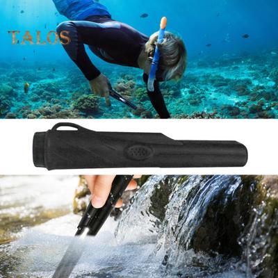 Detector de metales a prueba de agua, escaneo de 360 grados, probador de alta sensibilidad con luz LED, herramienta de búsqueda subterránea de cazador de oro de mano