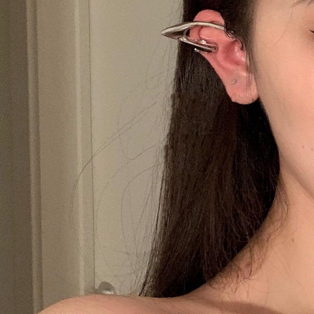 Party Women Zinc Zinc Alloy Elf Clip Earrings Tassel Chain Earrings Female Ear Cuff Without Piercing Earring