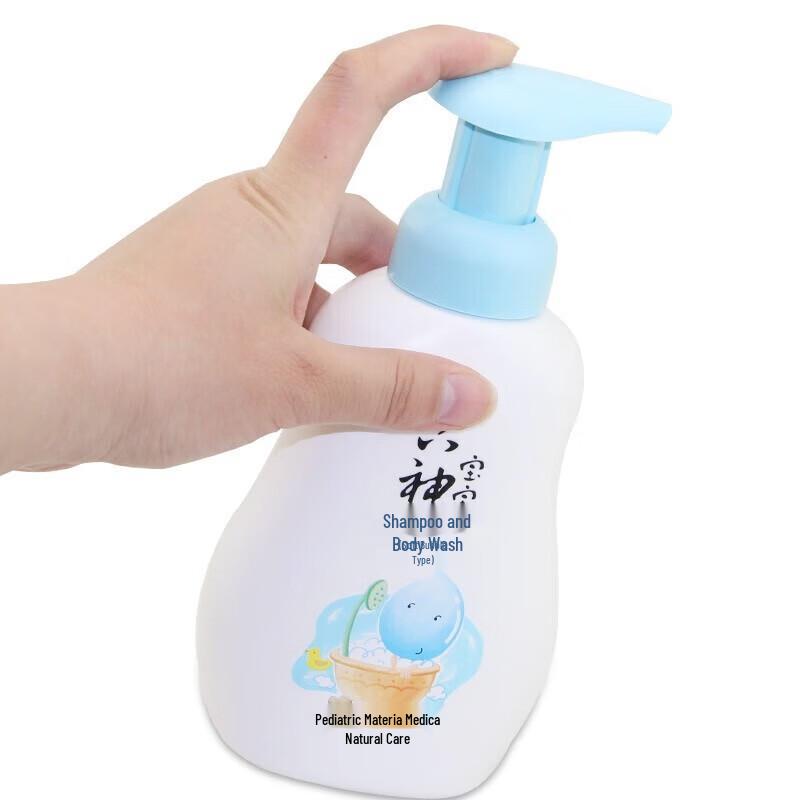 Liu Shen Baby Gentle Foam Shampoo & Body Wash, 400ml