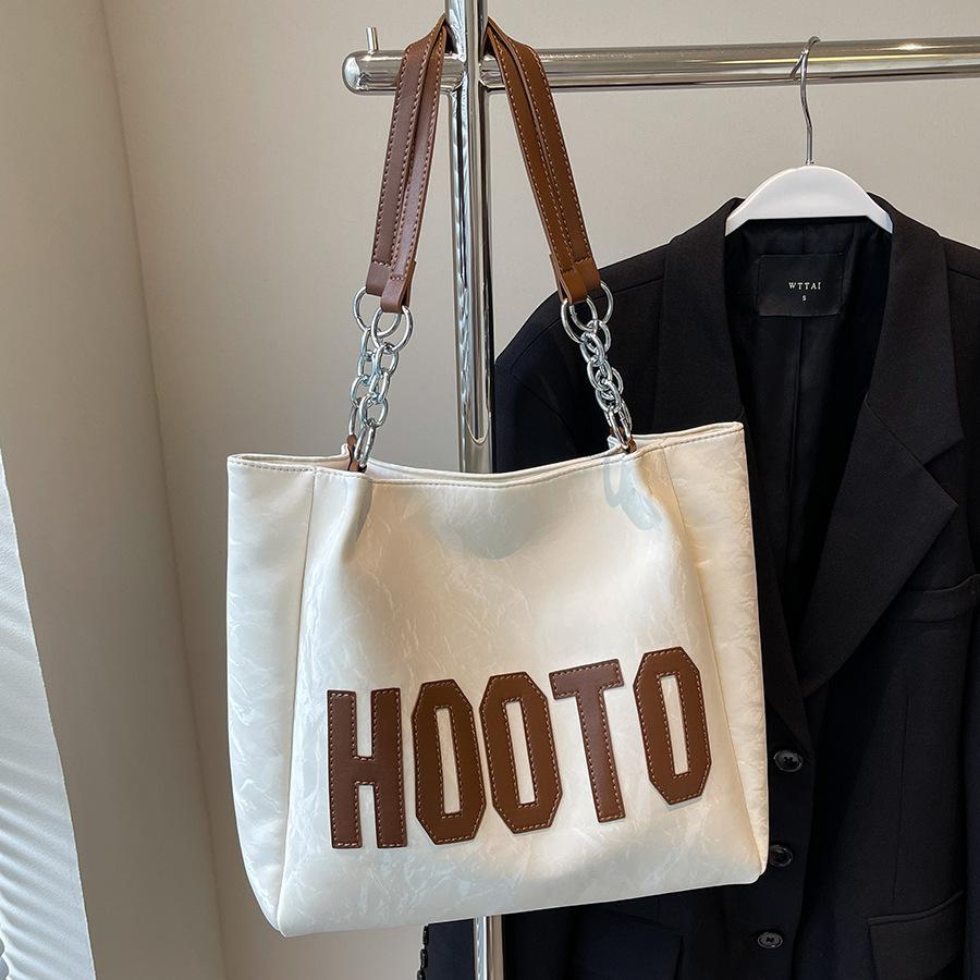 Casual Bag Women's New Versatile Shoulder Bag Large-capacity Tote Bag Class Commuter Handbag