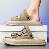 Fashion Slides Platform Men's Shoe Eva Beach Y2k Elegant Low Price Casual Summer Sale Original Adult Designer Luxury Fun Male Slipper
