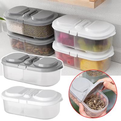 Lebensmittelbehälter Mittagessen Obst Snacks Aufbewahrungsbox Kühlschrank Crisper mit Deckel Camping Picknick wiederverwendbar