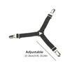 4 Stück/Los Bettlakenbefestiger Halter Gadgets für Bettlaken-Organizer Matratzenbezug-Clip für Zuhause Elastische Bänder Verstellbare Clips