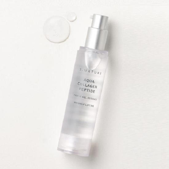 Aqua Collagen Peptide Gel Essence 50ml 1+1  + Toner 12ml