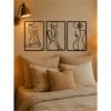 Wrought Iron Wall Art Home Decor Metal Wall Hanging Gift for Christmas Easter