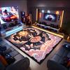 1PC Custom Name Butterfly Dreams Starlight Theme Floor Mat Ideal for Living Room, Game Rooms, Office, Bedroom,Floor Mat Playful Design