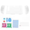 Game Console Protective Case 6 In 1 Full Protection Screen Protector Thumb Grip Set for Switch