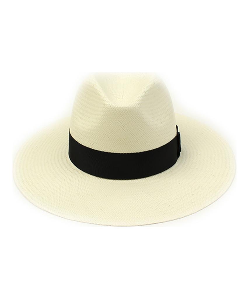 Yunibeosyeolkemiseuteuli Ivory Long Summer Fedora Panama Hat