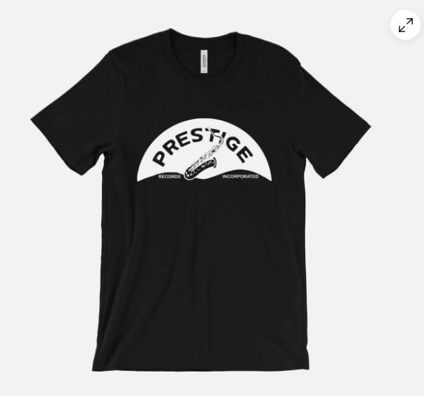 Prestige Records T-Shirt - Jazz Label - Strata - Red Garland - blue note impulse